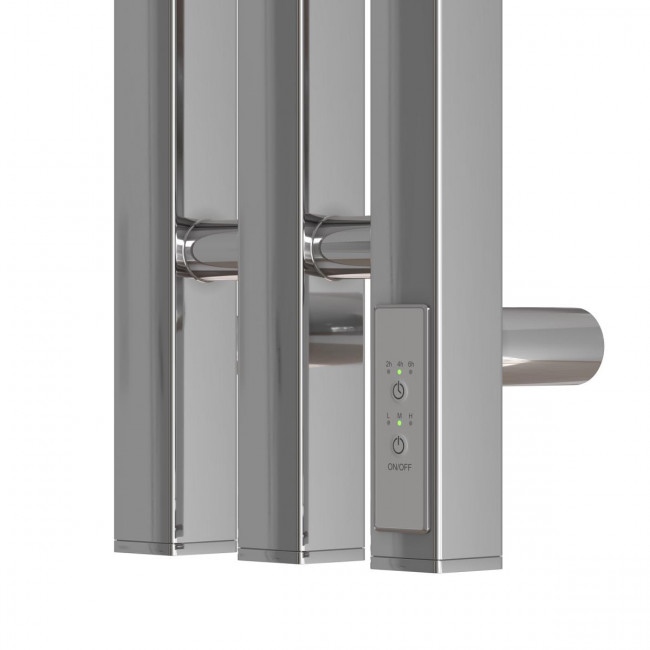 Полотенцесушитель электрический Point Гермес PN13822 П3 120*1200 диммер справа хром