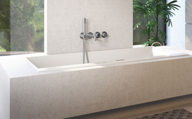 Смеситель Timo Saona 2314/00YSM для ванны встроенный хром