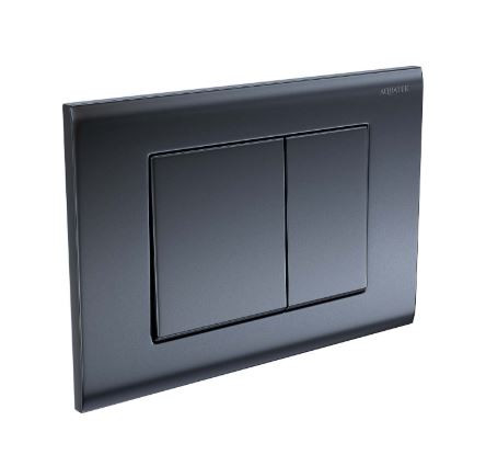 Клавиша смыва Aquatek KDI-0000033 оружейная сталь