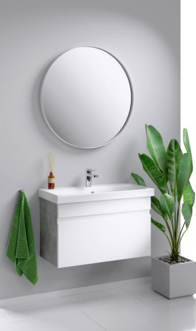 Тумба под раковину Aqwella Smart 80 SRT0108DB дуб балтийский