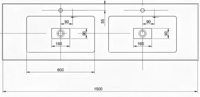 Раковина Акватон Ричмонд 150 1A70573KRD010