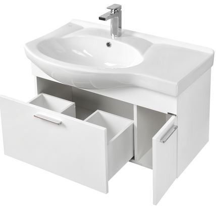 Тумба под раковину Акватон Инди 80 1A188401ND010 белая