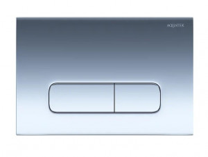 Клавиша смыва Aquatek KDI-0000016 хром глянец