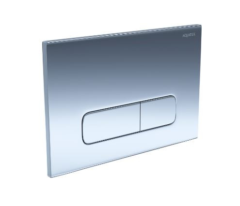 Клавиша смыва Aquatek KDI-0000016 хром глянец