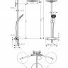 Душевая система Hansgrohe Raindance Select S Showerpipe 300 2jet 27133000 с термостатом