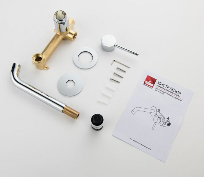 Смеситель Timo Saona 2372/00SM для раковины встроенный хром