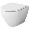 Унитаз подвесной Am.Pm Spirit V2.0 FlashClean C701700SC безободковый с микролифтом