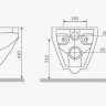 Унитаз подвесной Am.Pm Spirit V2.0 FlashClean C701700SC безободковый с микролифтом