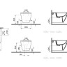Биде подвесное VitrA Integra Square 7083B003-0288