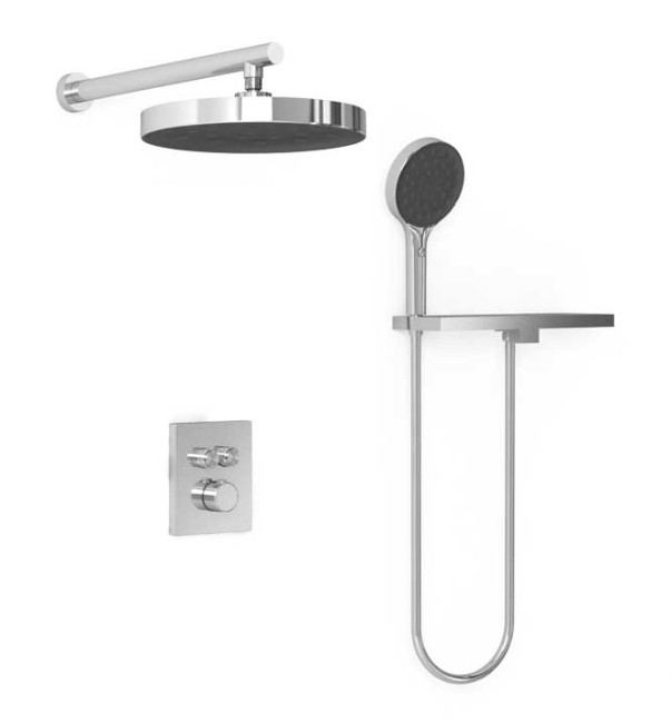 Душевая система Vincea Inspire VSFW-3I21MT2RCH термостат встраиваемая хром