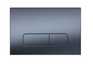 Клавиша смыва Aquatek KDI-0000034 оружейная сталь