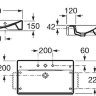 Раковина Roca Diverta 75 327110000