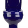 Унитаз-компакт Оскольская Керамика Ирида Стандарт 40355130402 синий антивсплеск