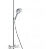 Душевая система Hansgrohe Raindance Select S Showerpipe 300 2jet 27133400 с термостатом хром/белый