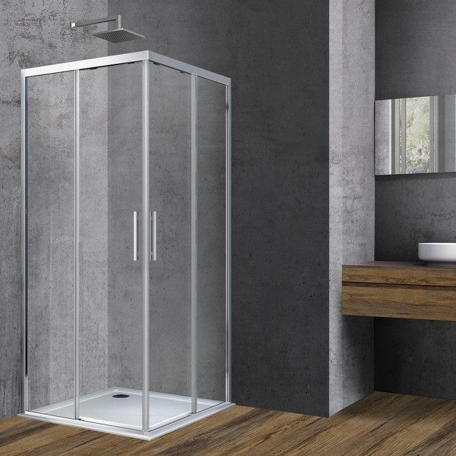 Душевой уголок Vincea Soft 100*100 VSS-3SO100CL прозрачное