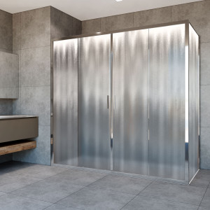 Душевой уголок Vincea Garda 170*100 VSR-1G21017CH шиншилла