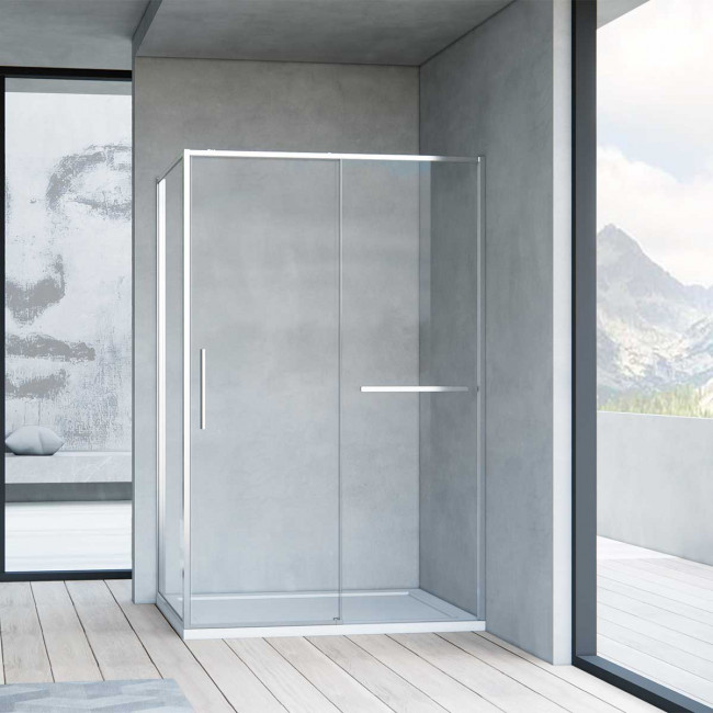 Душевой уголок Vincea Slim Soft 140*80 VSR-1SS8014CL прозрачное