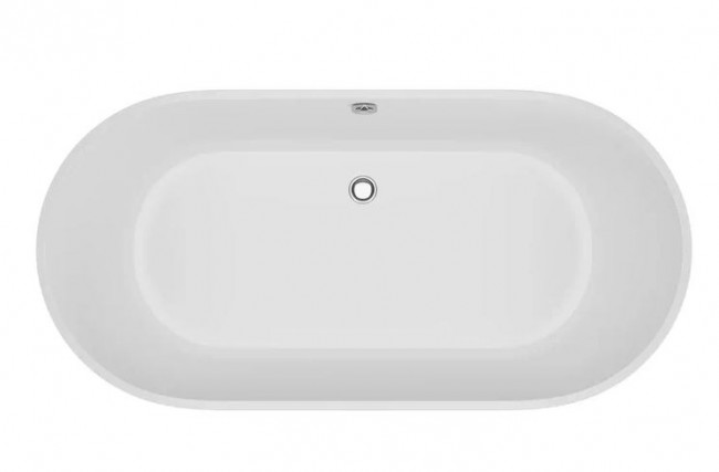 Ванна из литьевого мрамора Delice Olivia 165*80 DLR330002