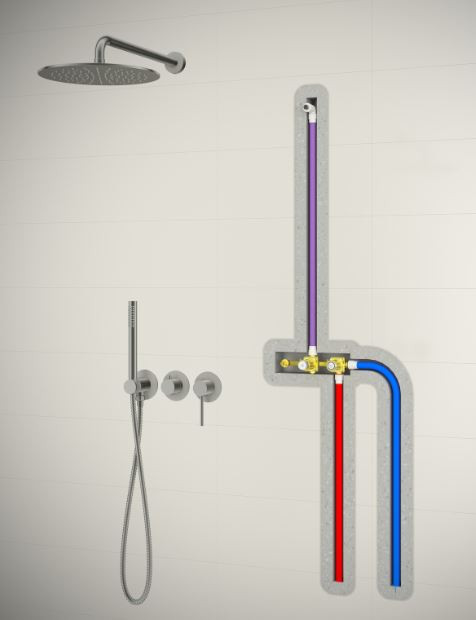 Душевая система Timo Saona SX-2349/00SM встроенная хром