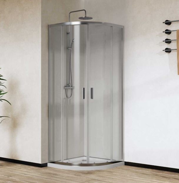 Душевой уголок Vincea City 80*80 VSQ-5CT800CL прозрачное