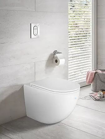 Унитаз приставной Azario Grado AZ-2141D-UQ1 безободковый смыв Торнадо