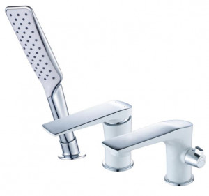 Смеситель Lemark Allegro LM5945CW на борт ванны