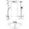 Душевая система Hansgrohe Raindance Select S Showerpipe 240 2jet 27129000 с термостатом