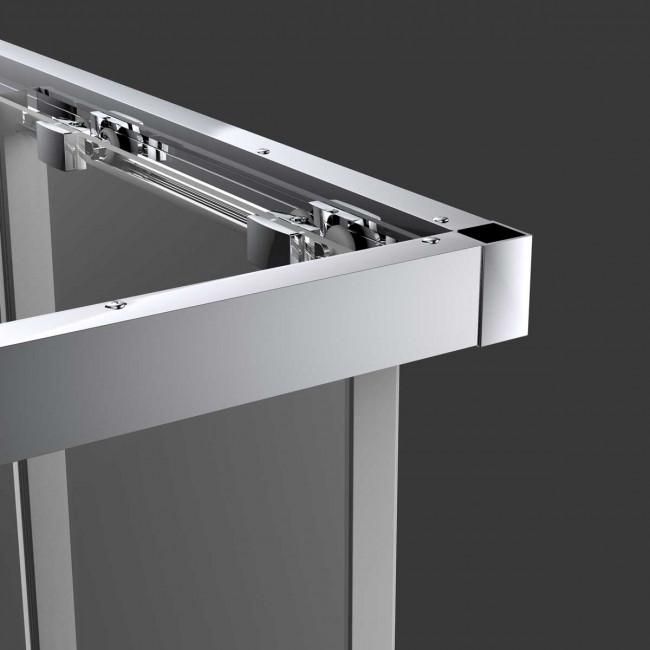 Душевой уголок Vincea Soft 100*100 VSS-3SO100CLB прозрачное