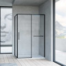 Душевой уголок Vincea Slim Soft 140*80 VSR-1SS8014CLB прозрачное