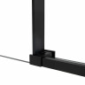 Душевой уголок Vincea Slim Soft 140*80 VSR-1SS8014CLB прозрачное