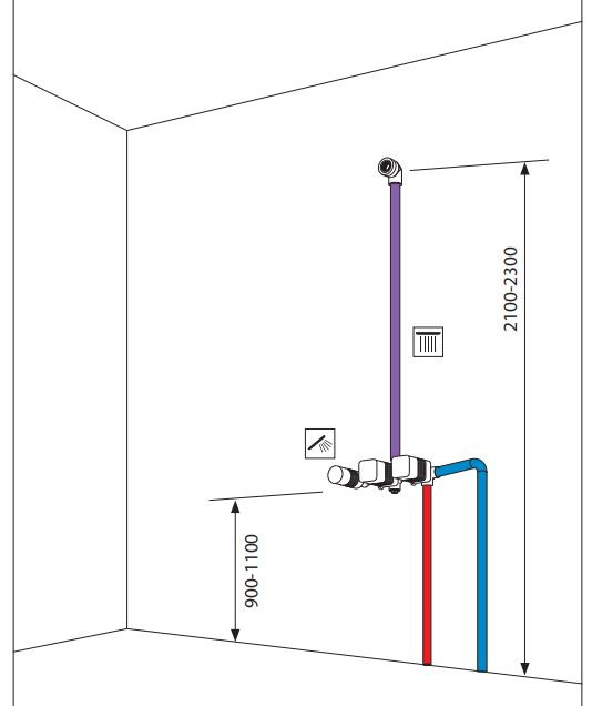 Душевая система Timo Saona SX-2359/00SM встроенная с термостатом хром