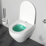 Унитаз подвесной Am.Pm Spirit V2.0 FlashClean C701700MWSC безободковый с микролифтом белый матовый