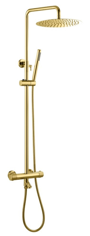 Душевая система Boheme Uno 468-T-G термостат золото