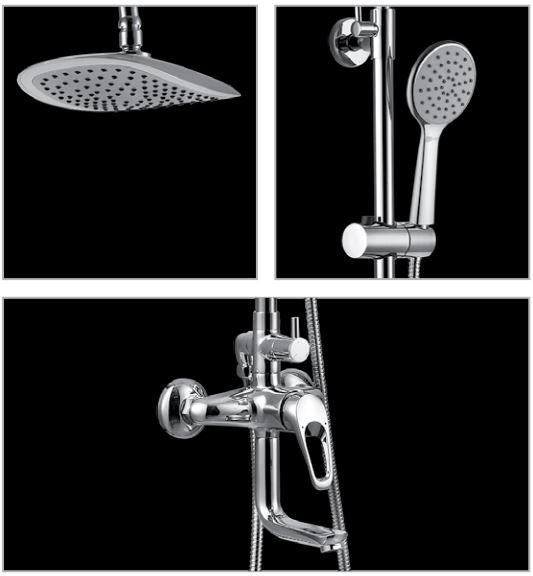 Душевая система Lemark Omega LM3162C