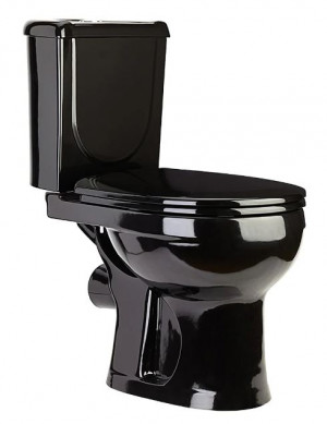 Унитаз-компакт Оскольская Керамика Ирида Стандарт 40374130402 черный антивсплеск