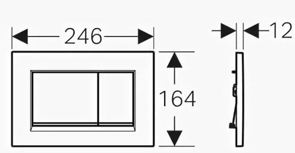 Комплект инсталляции Geberit Duofix Sigma с подвесным унитазом Roca Gap Rimless SET-GRG-sigmaKN