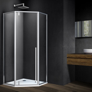 Душевой уголок Vincea Penta 90*90 VSP-3P900CL прозрачное