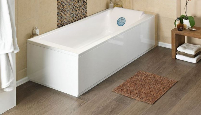 Ванна из литьевого мрамора Marmo Bagno Ницца 180*80 с подголовником