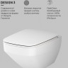Унитаз подвесной Am.Pm Inspire V2.0 FlashClean C50A1700MWSC безободковый с микролифтом белый матовый