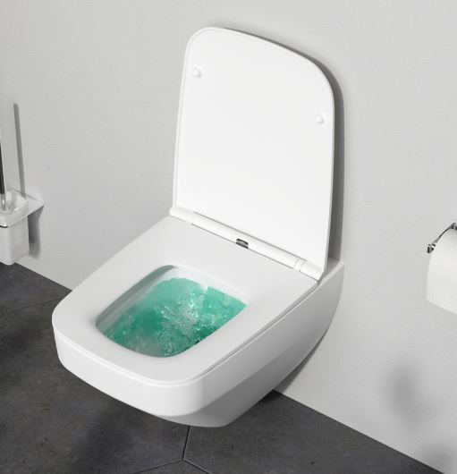 Унитаз подвесной Am.Pm Inspire V2.0 FlashClean C50A1700MWSC безободковый с микролифтом белый матовый