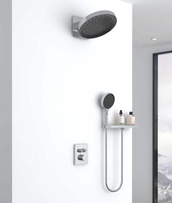 Душевая система Vincea Inspire VSFW-3I21MT3RCH термостат встраиваемая хром