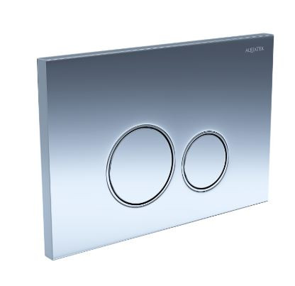 Клавиша смыва Aquatek KDI-0000018 хром глянец