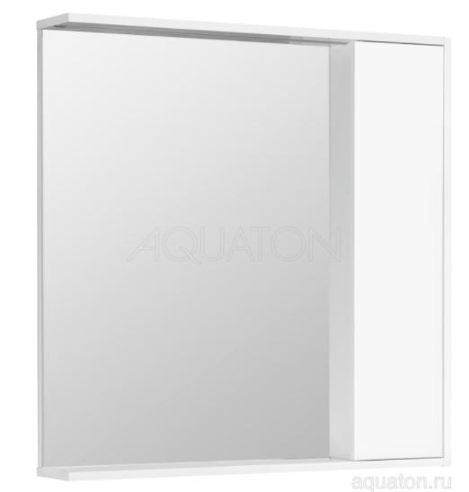 Зеркальный шкаф Акватон Стоун 80 1A228302SX010 белый