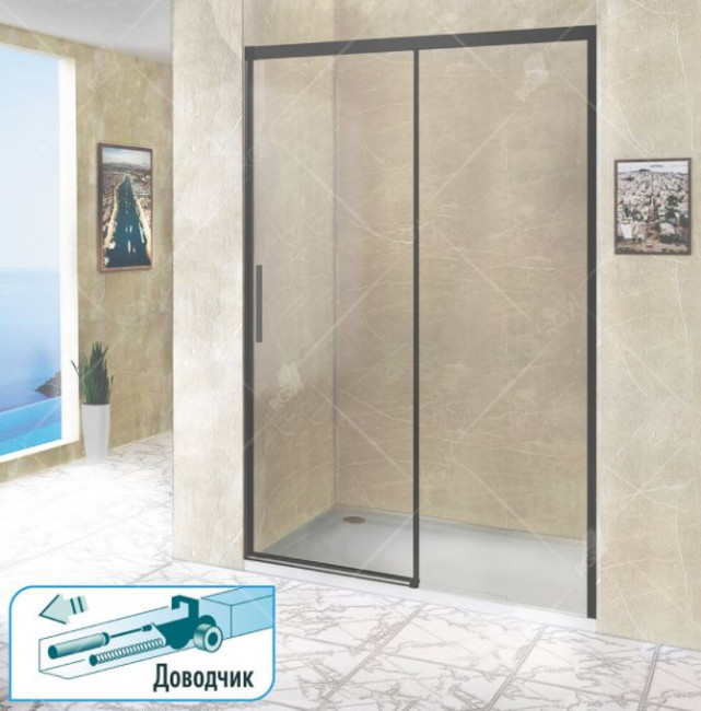 Душевая дверь RGW LE-12B 180 34121218-14 прозрачное