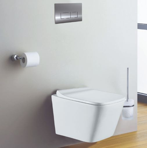 Унитаз подвесной Azario Teramo AZ-0052 безободковый с микролифтом