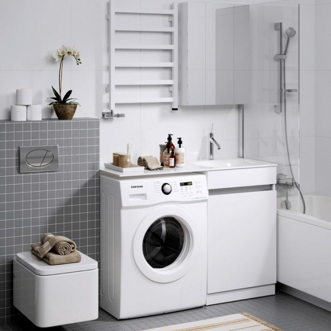 Тумба под раковину Aqwella Forma FOR0105KR с корзиной справа