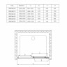 Душевая дверь Vincea Alpha 110 VDS-3AL110MT текстурное