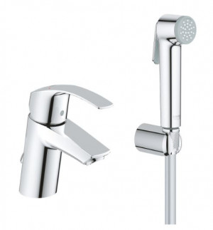 Смеситель Grohe Eurosmart 23124002 для раковины с гигиеническим душем
