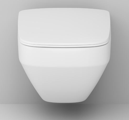 Унитаз подвесной Am.Pm Inspire V2.0 FlashClean C50A1700SC безободковый с микролифтом