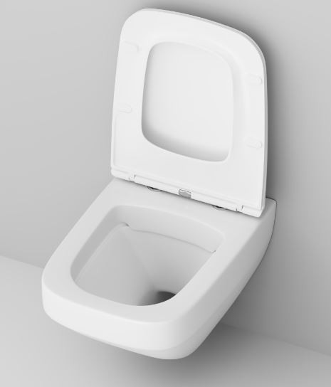 Унитаз подвесной Am.Pm Inspire V2.0 FlashClean C50A1700SC безободковый с микролифтом